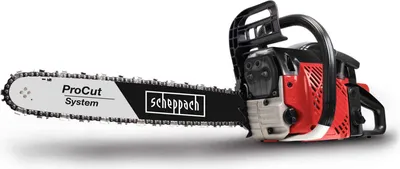 Produktbild von Scheppach Benzin Kettensäge CSP50 | 45cm ProCut Schwert | Motorsäge 2,45 PS | Baumsäge