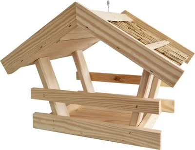 Produktbild von Vogelhaus mit Strohdach 39 x 26 x 28 cm