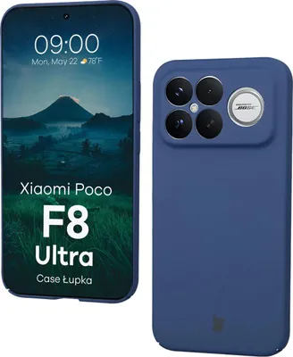 Produktbild von Handyhülle für Xiaomi POCO F8 Ultra, Bizon Case Lupka, Blau