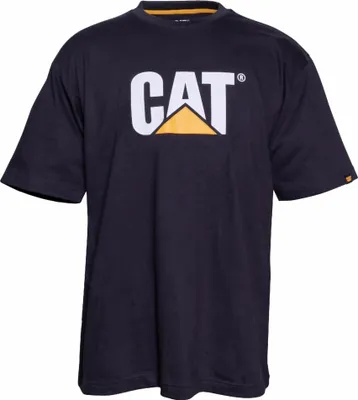 Image de Caterpillar T-shirt manches courtes homme avec logo CAT FS4251 (4XL) (Noir)