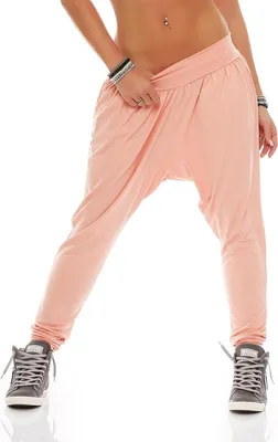 Obrázek produktu pro Dámské kalhoty Aladdin Bloomers, velikost S/M; lososové