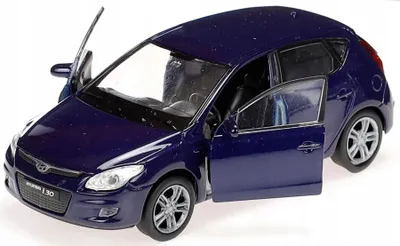 Obrázek produktu pro Welly Hyundai i30 2009 model auta otevírací dveře kovový