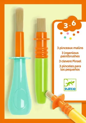 Produktbild von Pinselset für Kleinkinder, Djeco