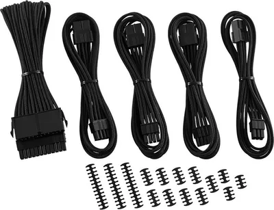 Produktbild von Cablemod CM-CAB-CKIT-N86KK-R Internes Stromkabel 0,45 m (CM-CAB-CKIT-N86KK-R)