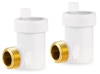 Image de SolidKeus - Vanne de purge automatique pour chauffage, couleur blanche