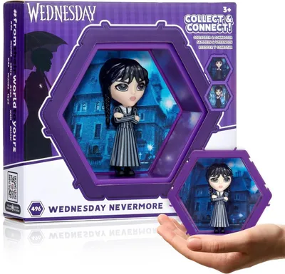 Obrázok produktu pre Wednesday WEDNESDAY POD 4D figure - Nevermore, 10 cm