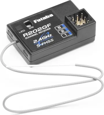 Zdjęcie produktu dla Odbiornik Futaba R202GF 2K. 2,4 GHz S-FHSS / roF1072