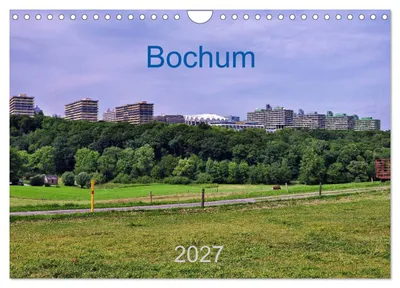 Produktbild von Bochum / Geburtstagskalender (Wandkalender 2027 DIN A4 quer), CALVENDO Monatskalender