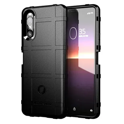 Obrázek produktu pro Sony Xperia 10 II Pouzdro, měkké TPU silikonové nárazuvzdorné ochranné pouzdro pro Sony Xperia 10 II černé