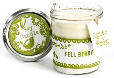 Image de Bougies en pot en verre - Parfum : Baies sauvages