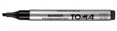 Produktbild von Marker permanentny ścięty, czarny
