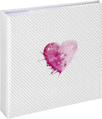 Produktbild von Hama Lazise pink Memo/Einsteck 200 Fotos 10x15 Hochzeit    2362
