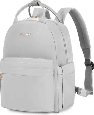 Produktbild von Kleiner Rucksack Damen Klein Cityrucksack Handtasche 2 in 1 Wasserdicht Tagesrucksack Mini Backpack Women Elegant Casual Daypack für Reise Freizeit