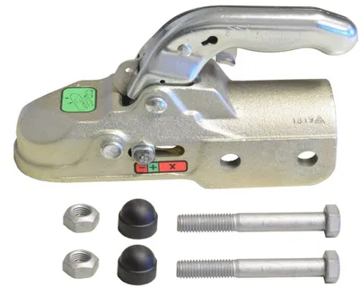 Produktbild von 1 x Knott -Kugelkupplung - K35-C - 3500kg - Ø60mm - Bohrungen Ø14,5mm  + Schrauben
