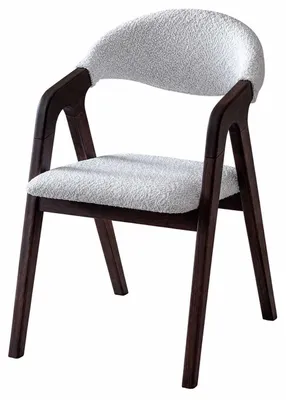 Productafbeelding van Eetkamerstoel, designstoel, relaxstoel, houten stoel, gestoffeerde stoel