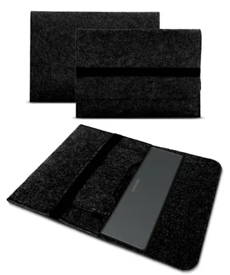 Produktbild von Sleeve Hülle für Medion Akoya S14406 Tasche Filz Case Notebook Cover SchutzhülleFarbe Filz Sleeve:Dunkel Grau
