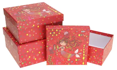 Immagine prodotto di Confezione regalo per bambini, 3 pezzi, sirena ROZETTE