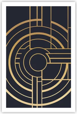 Produktbild von Poster - Poster ohne Rahmen - Abstraktion Stück Modern - 61x91,5 cm - Wand Bild - Wanddeko - Wandbilder - Kunstposter - Wandposter - Bilder - Kunstdruck - Wanddekoration - Wandbild - P2XPA61x91-4640