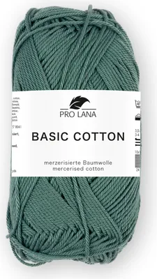 Produktbild von hellpetrol Farbnr. 269 - Pro Lana Basic Baumwolle - 100% Baumwolle - mercerisiert, gasiert