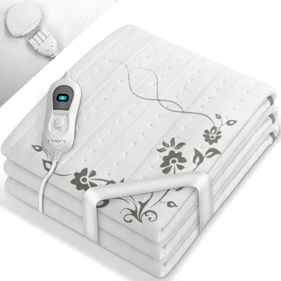 Produktbild von sinnlein Wärmeunterbett 150 x 80 cm - Mit Muster elektrisch Heizdecke Abschaltautomatik Wärmedecke Wärmebett XXL