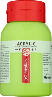 Immagine prodotto di Talens Art Creation bottiglia di colore acrilico 750 ml giallo-verde 617