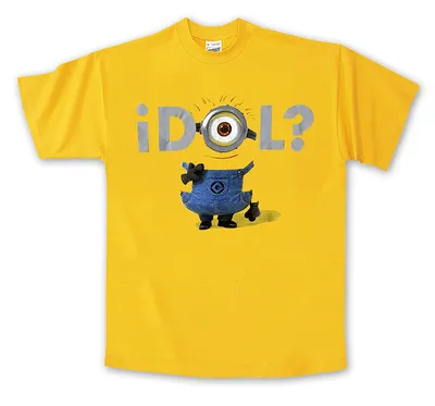 Produktbild von Despicable Me TShirt Idol? Minion Gr. XL