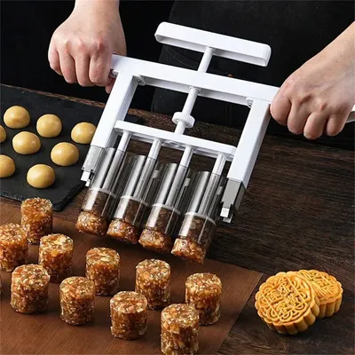Produktbild von Teig Quantitative Artefakt Hand-gepresste Füllung Maschine