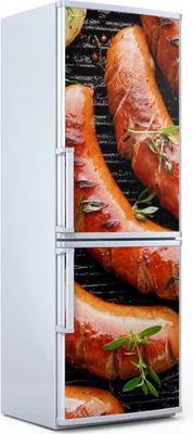 Produktbild von Magnete Dekorative - 70 cm x 190 cm - Küche - Magnetmatte Kühlschrankmagnete - Grill Wurst Bbq Kräuter