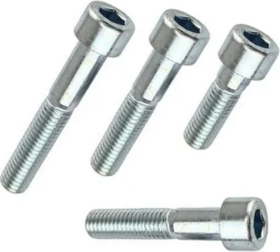 Produktbild von Zylinderschrauben DIN 912 / ISO 4762 - Stahl verzinkt (M3 x 4mm - 50 Stk.)
