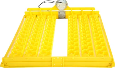 Produktbild von 132 Eier Automatischer Eierwender Drehtablett für automatische Wachtelvogel-Enten-Geflügel-Eier-Inkubatortablett