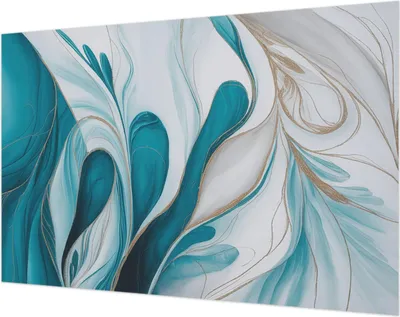 Produktbild von Wandtapete - Dekorative Tapete für Wohnzimmer- Tapetenfolie für Wanddekoration - 104x70 cm - Fluidmuster