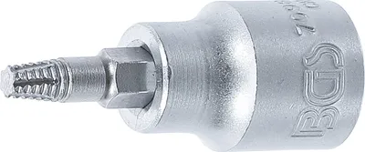 Image de BGS Embout d'extraction de vis entraînement carré intérieur 10 mm (3/8") pour profil T défectueux (pour Torx) T25 - 7098-T25
