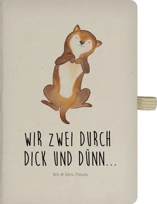 Produktbild von Mr. & Mrs. Panda Kladde Hund Streicheln - Transparent - Geschenk, Hunde, Journal, Bauch, Tagebuch, Niedlich, Reisetagebuch, Adressbuch, Süß, Sprüche, notizbuch