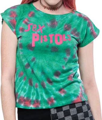 Produktbild von Pistols - Kurzes Top Batik für Damen RO4005 (M) (Grün)