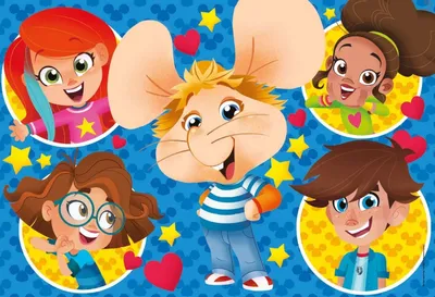 Immagine prodotto di CLEMENTONI Puzzle Mouse Gigio MAXI 24 pezzi