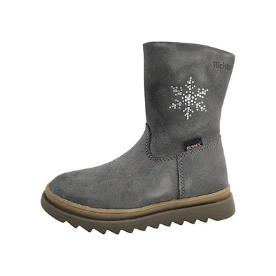 Produktbild von Richter Mädchen Winterstiefel in Grau, Größe 34