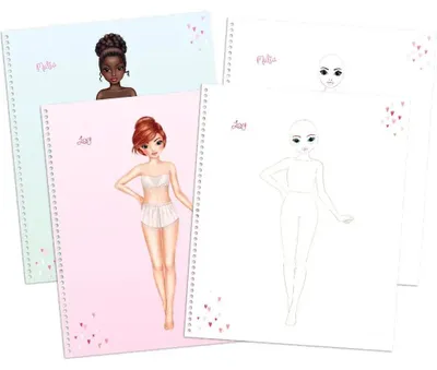 Immagine prodotto di Depesche Crea il tuo TOPModel Wedding Special, libro da colorare per bambini
