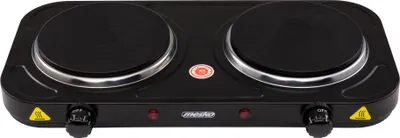 Produktbild von Mesko MS 6509 Doppel-Kochplatte 2000 W, D15,4 cm schwarz