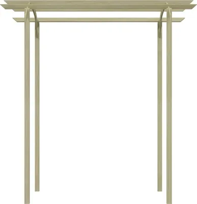 Produktbild von vidaXL Záhradná pergola Impregnovaná borovica 180×197×210 cm