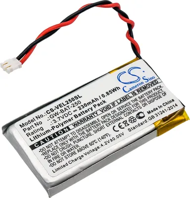 Produktbild von TECHTEK Akku Kompatibel mit [Vernier] Go Wireless Link Ersetzt GW-BAT-250