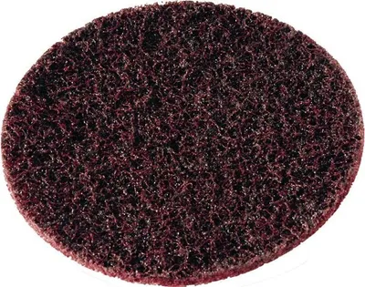 Produktbild von Schleifvliesscheibe 125 mm coarse braun ungelocht