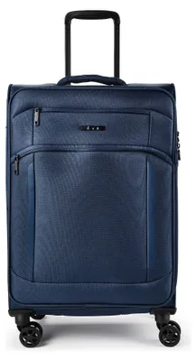 Produktbild von d&n Travel Line 9804 4 Rollen Trolley M 68 cm mit Dehnfalte