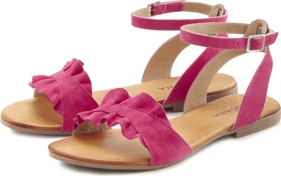 Produktbild von LASCANA Sandale offener Schuh, pink Größe 43