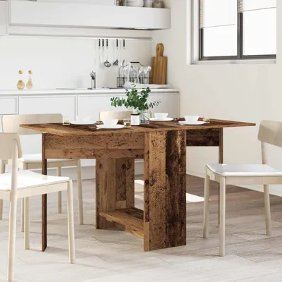 Productafbeelding van Maison Exclusive - Eettafel, 138 x 70 x 73,5 cm, houtvezel, gerecycled hout, rechthoekig