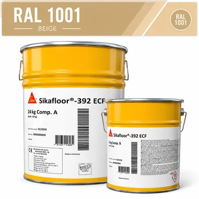 Immagine prodotto di Sikafloor-392 ECF 2K 30kg - RAL 1001