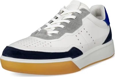 Produktbild von Ecco STREET COURT Herrenschuhe - Sneakers - Halbschuhe weiß Freizeit NEU