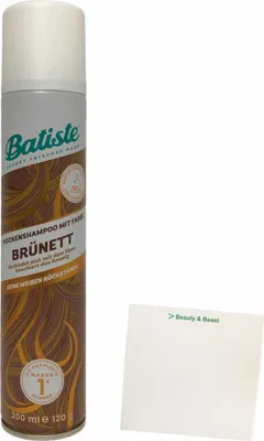 Produktbild von Batiste Trockenshampoo bruenette (200ml Dose) + usy Block