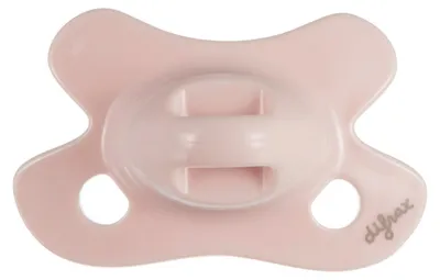 Productafbeelding van Difrax Natural fopspeen, roze, voor pasgeborenen