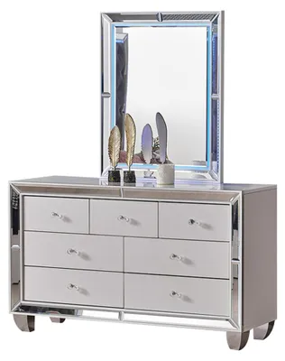 Produktbild von Moderner Weißer Schminktisch Designer Frisiertisch Schlafzimmer Möbel