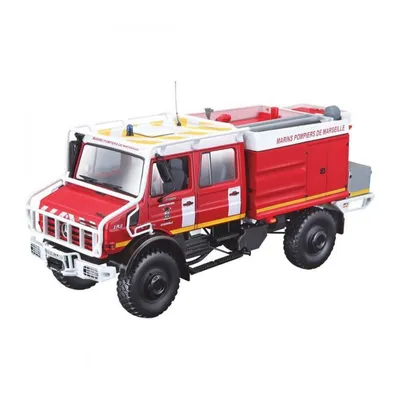 Immagine prodotto di Bburago 32017 Unimog U5000 "Marins Pompiers" 1:50 Kunststoff